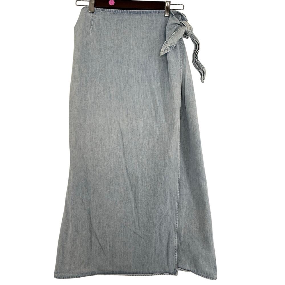 Vintage Calvin Klein Denim Wrap Skirt
